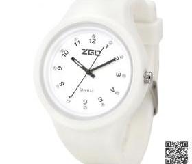 Women wristwatch silicone Crystal jelly rubber bracelets 6Color sports watches