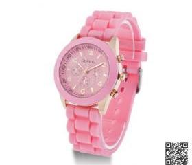 Women Watches Silicone Unisex Jelly Sports Wrist Watch 15colors