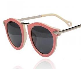 Vintage Pink Frame Sunglass Chic sunglasses