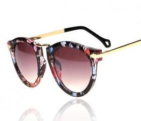 Vintage Flower Frame Sunglasses Floral sunglasses