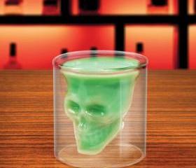 Geek Creative Cool Skull Shot Glass Cup Wine Drinking