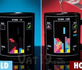 Geek Tetris Heat Change Mug Coffee Mugs
